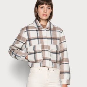 Abercrombie Plaid Utility Jacket / Shacket